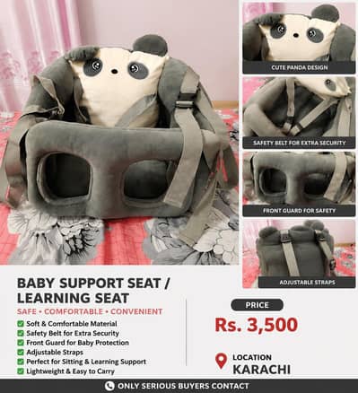 Baby Support Seat / Learning Seat – Comfortable & Safe | Karachi
