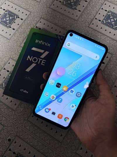 Infinix Note 7 6/128 with box