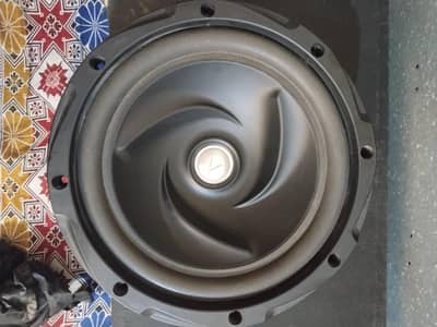 Kenwood kfc-w3010 12 inch speaker with woodeen box and front grill
