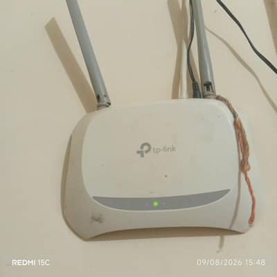Tp link router,charger with 35 meter wire