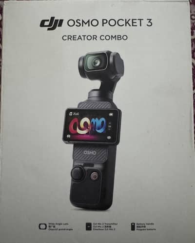 DJI Osmo pocket 3 just box open
