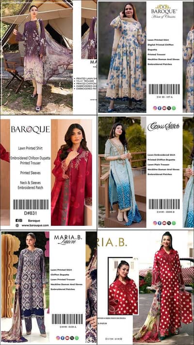 lawn dreses wholesale price 03335166516