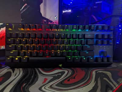 Razer blackwidow X chroma wired Green switches 12000/-