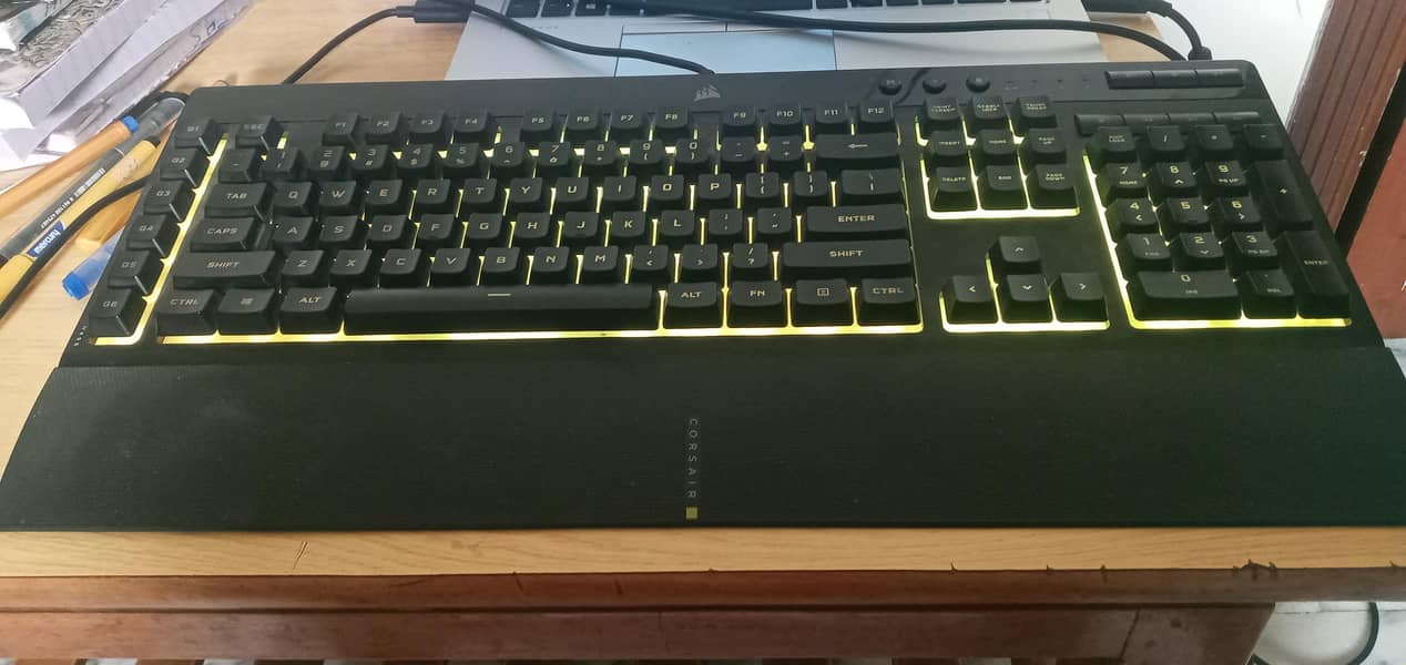 Corsair K55 RGB Gaming Keyboard I 1st Owner I Box + CompleteAccessorie ...