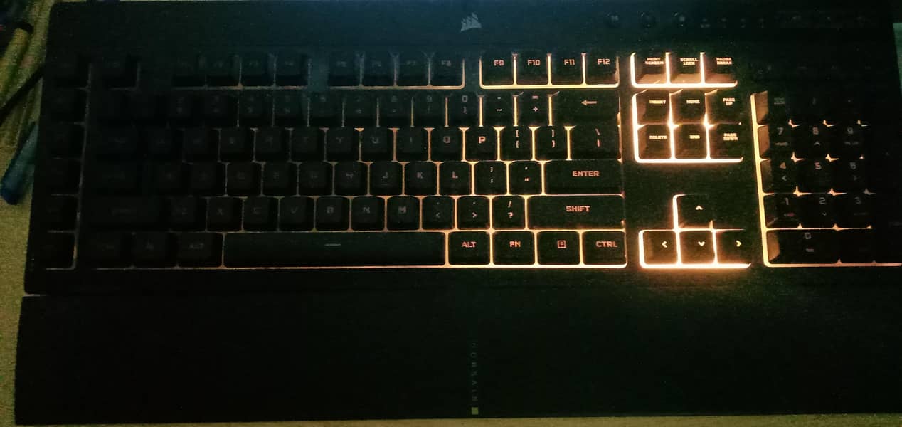 Corsair K55 RGB Gaming Keyboard I 1st Owner I Box + CompleteAccessorie ...