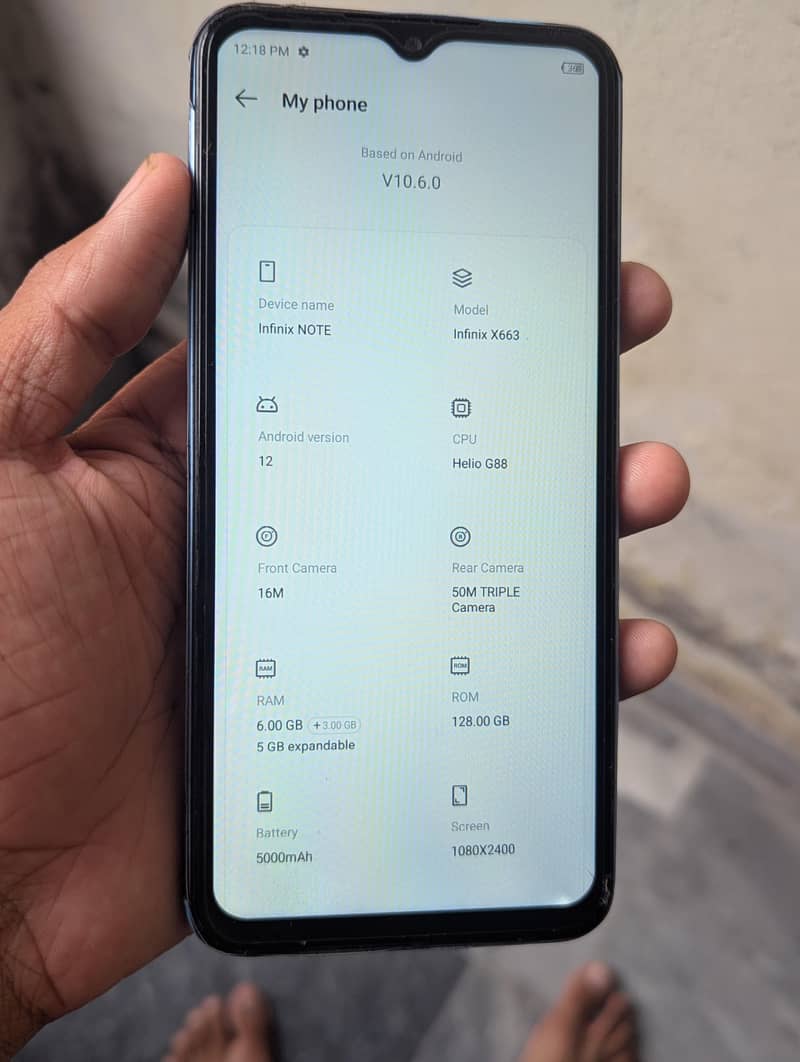 Infinix Note 12 0
