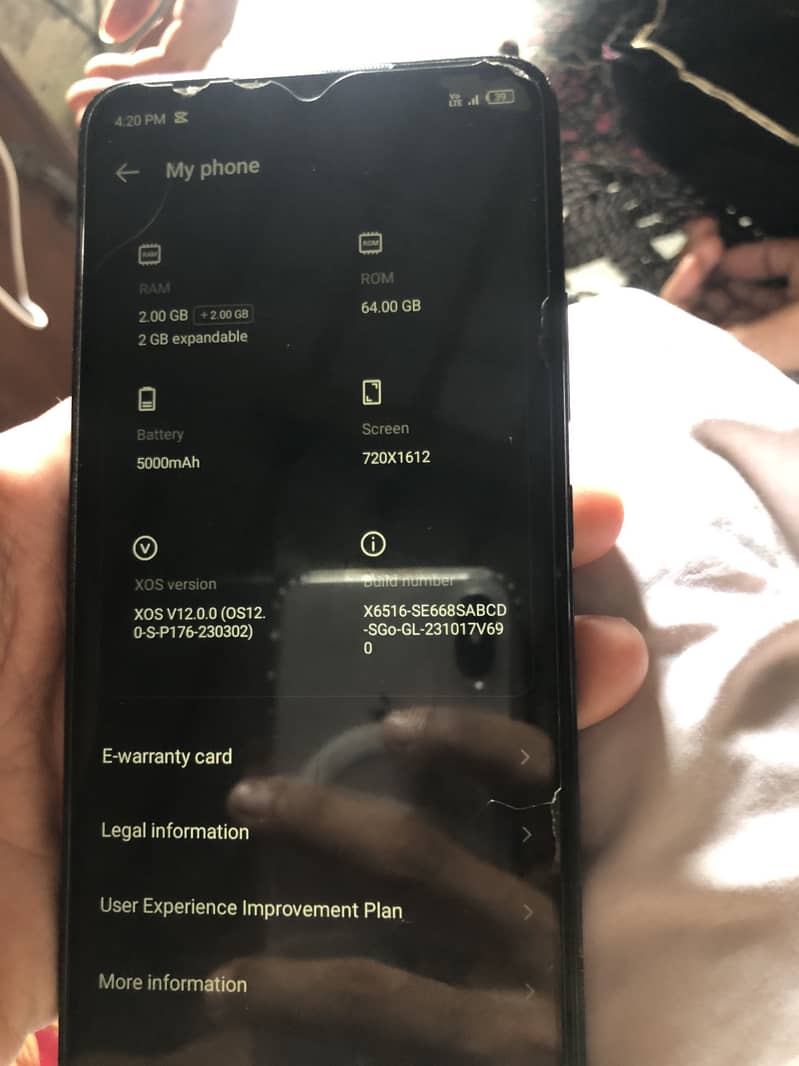 Infinx smart 7 4