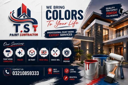 only Karachi paint work
