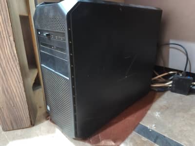 Xeon W-2123 Workstation Desktop Editing Gaminig PC with 24"LG Monitor