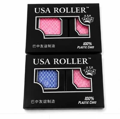 USA Roller 100% Plastic Playing Cards original premium quality
