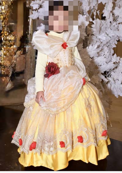 Disney Bella beauty and the beast frock