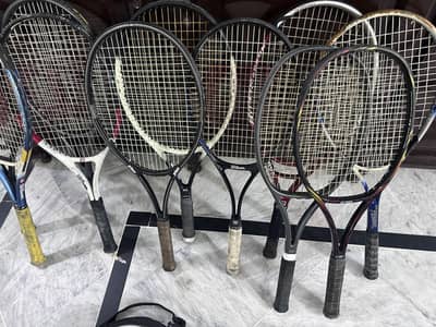 I am selling my lawn tennis racket imported from japan 10/10 condition