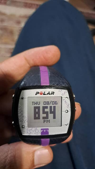 Polar new watch with heart and exercise tracking