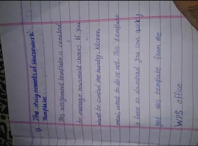 assignment writting
