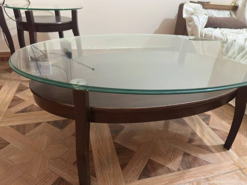 Centre Table with 2 side tables 1
