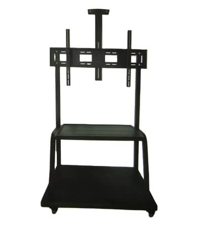LCD LED TV floor stand A+ with wheels and wall mount home office