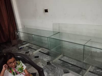 Glass shop counter 8mm glass