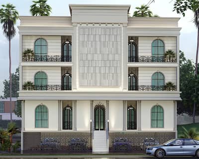 4 bed dd 2nd floor with roof lift parking