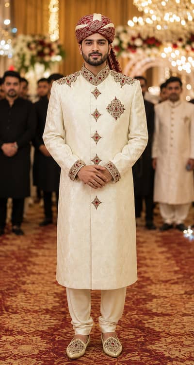 SHERWANI + KULLA