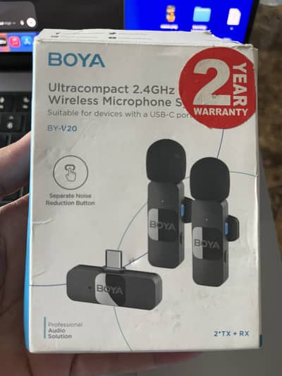 Boya wireless mic v20