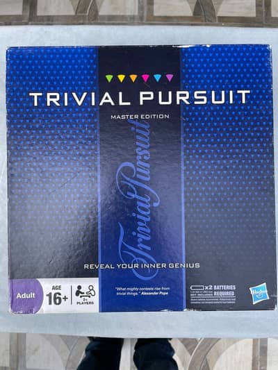 Trivialw Pursuit Master Edition – Ultimate Family & Friends Quiz!