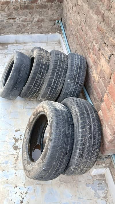 6 scrape tyres sell 4000 price