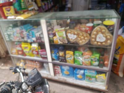 3 seater iron sofa and shop counter