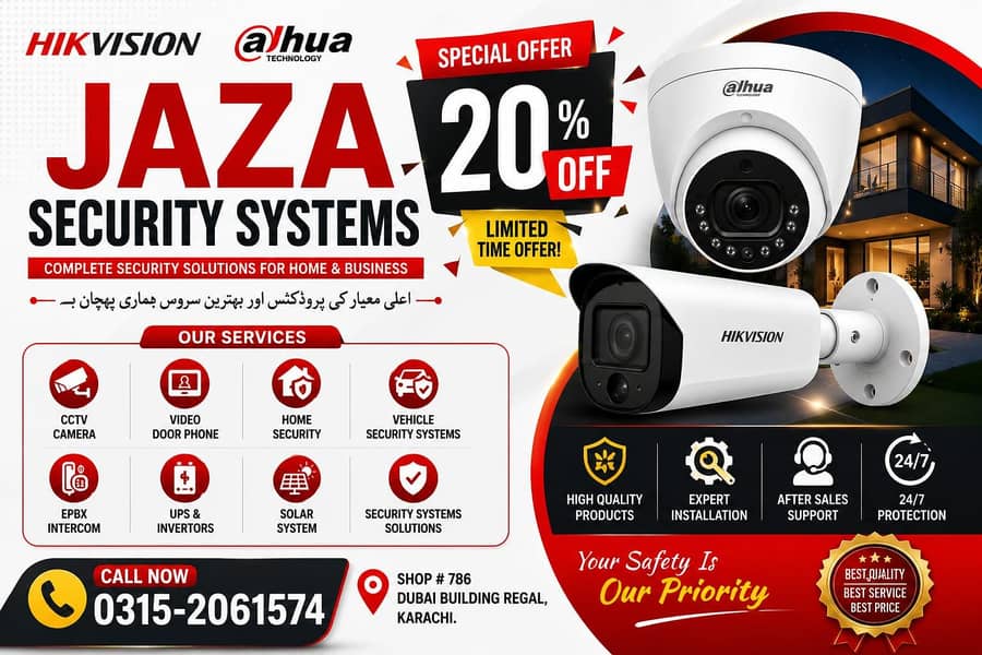 cctv camera with installation 0
