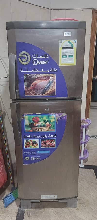 Dansat non frost & haier small fridge & 16 kg haier washing machine