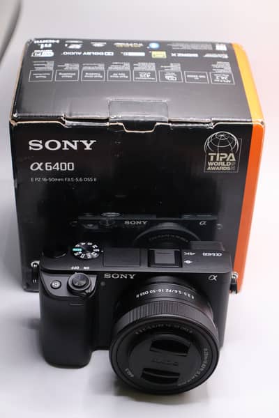 Sony a6400 with kit lens
