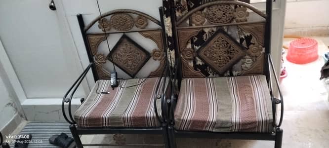 Iron made sofa