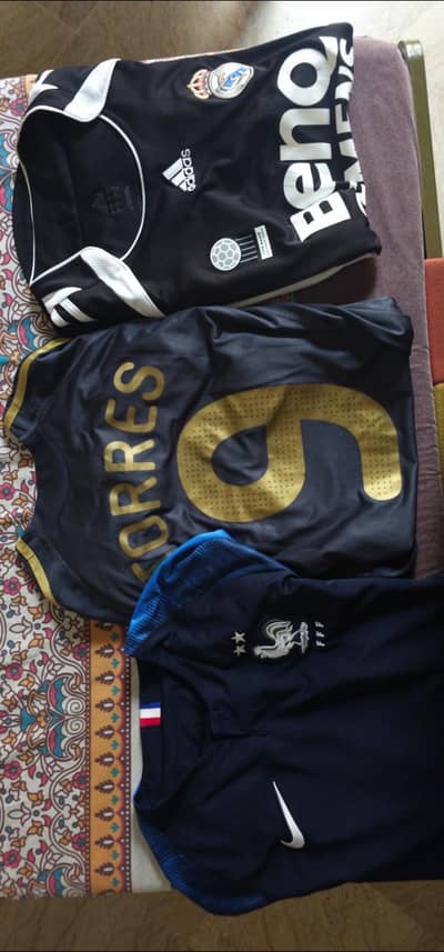 Football Shirts, France 2018, Madrid Retro & Liverpool Torres 9 Retro
