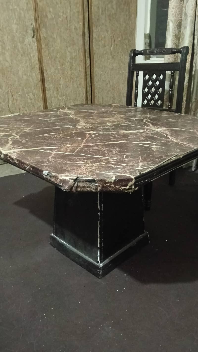 Dining Table with 3 chairs 2