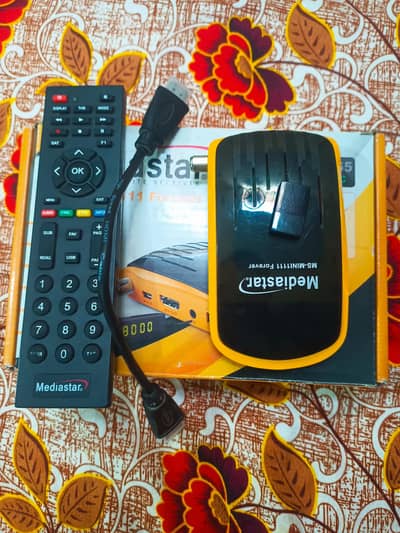 Mediastar Full hd satellite receiver WiFi support free or paid channel