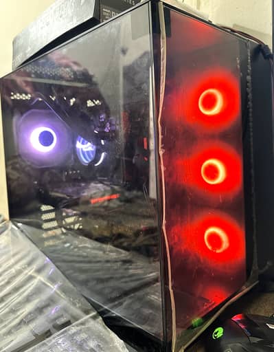 Gaming pc with box Ryzen5600 / B550M Pro Gen3 / 16Gb Ram / GTX 750 Ti