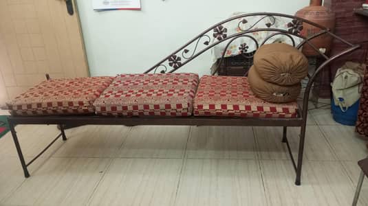 rod iron sofa set