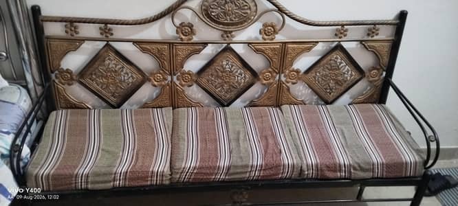 Iron made sofa set
