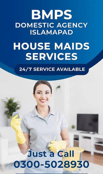 housemaids patient care, baby sitter, office boy, domestic staff