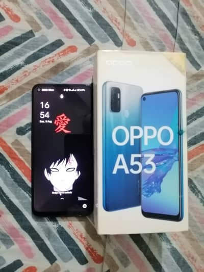 OPPO A53 Condition 10/9 All Geniune All Ok With Box 4/64 Official Pta