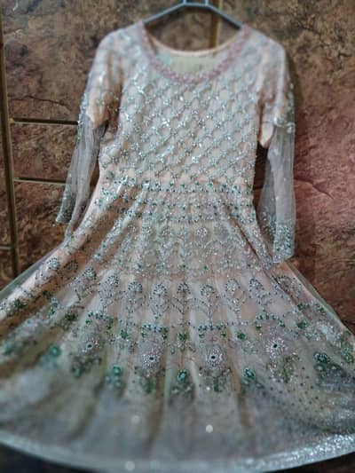beautiful hand made net maxi 3 piece