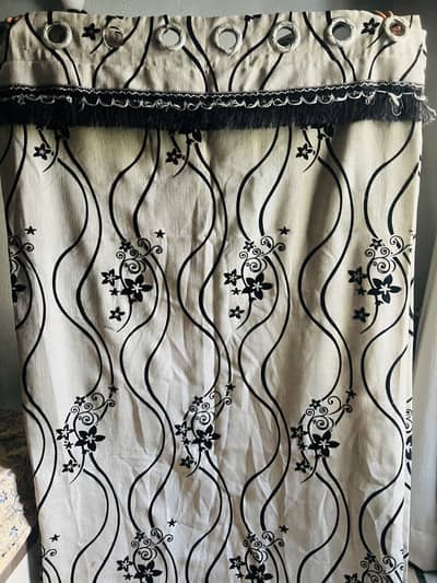 Double size curtains