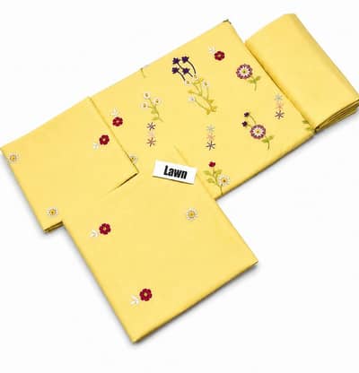 Embroidered suits 2 pc