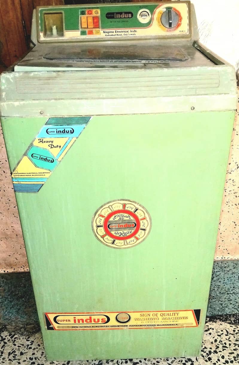 Super indus washing machine 1