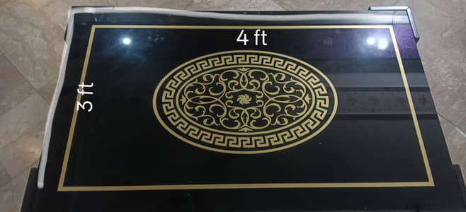 Table Black 4x3 ft for sale in almost new condition