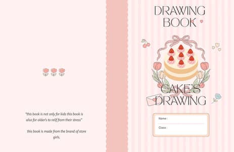 Printable Happy Birthday Cake Coloring Pages /  for Kids (25 pages)