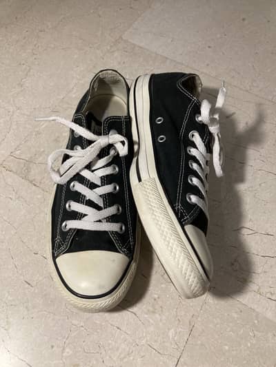 Converse chuck Taylor all star lows in black