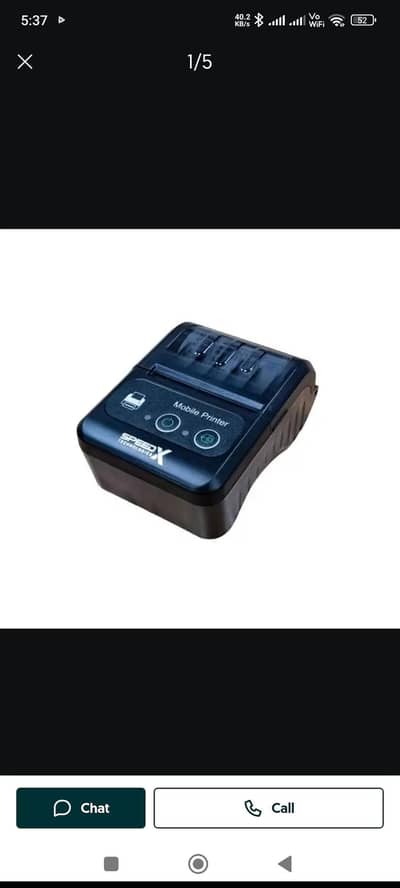 Mini portable Barcode & Label printer