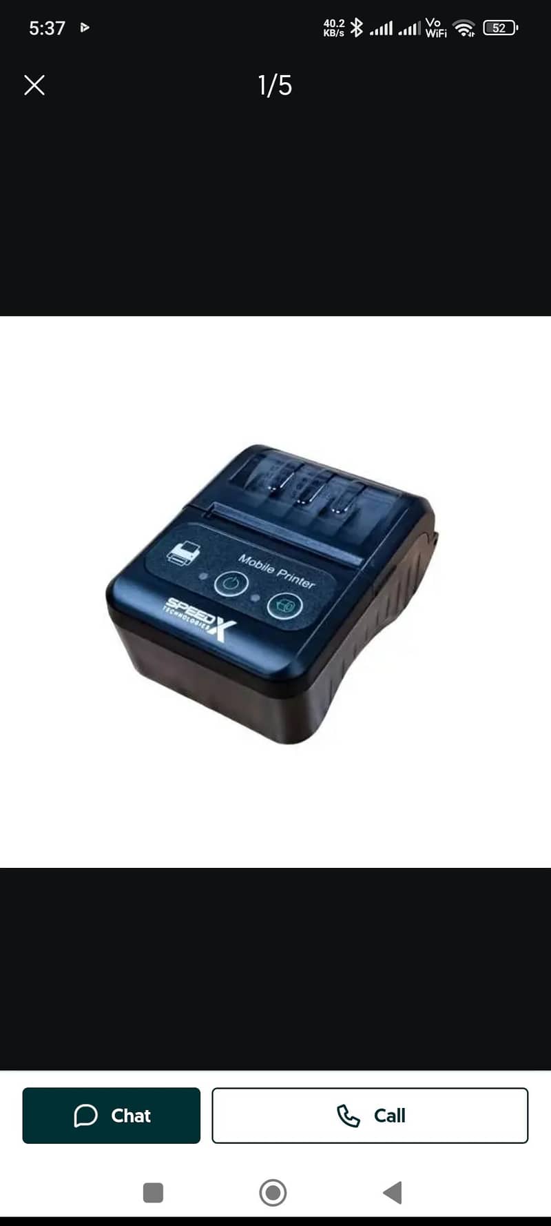 Mini portable Barcode & Label printer 0