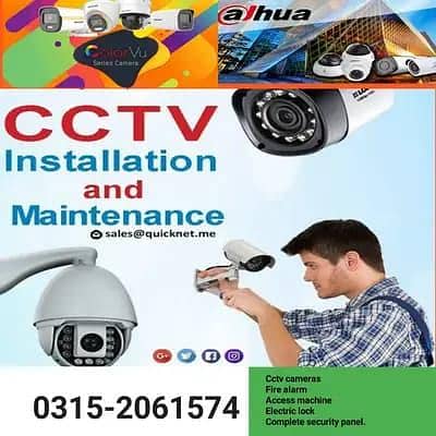 cctv camera with installation 9