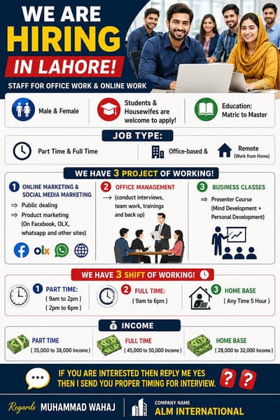 Hiring are open